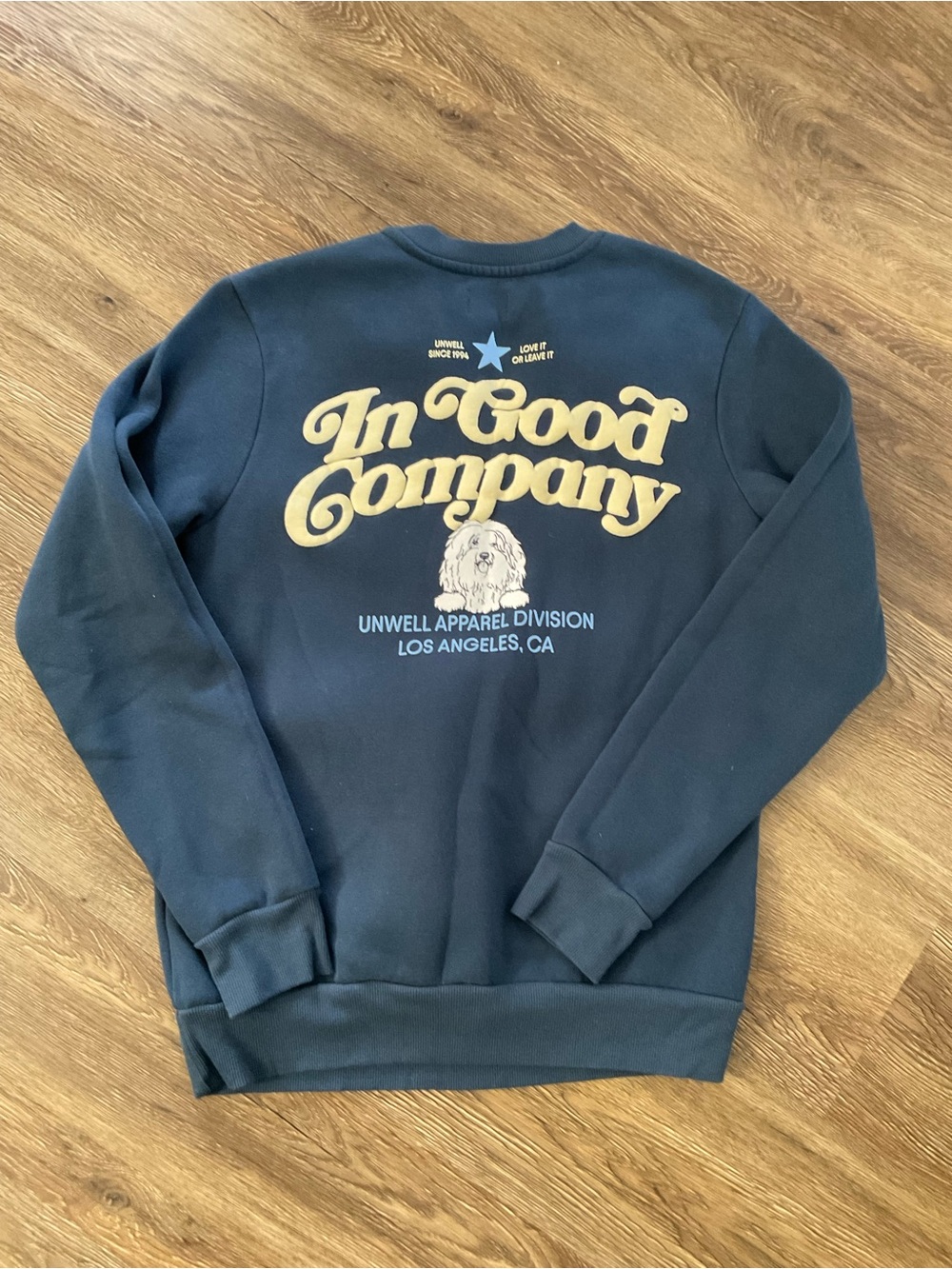 Unwell Blue Crewneck Sweatshirt